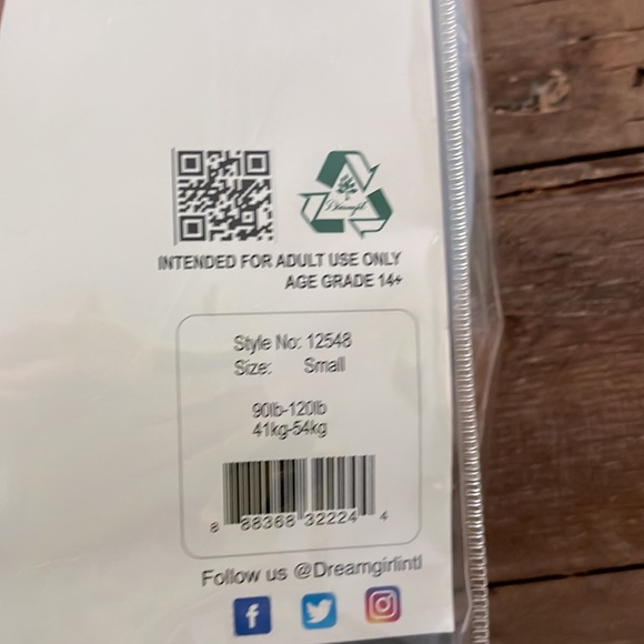 DREAMGIRL Rhinestone Cowgirl Costume NWT - Picture 5 of 8